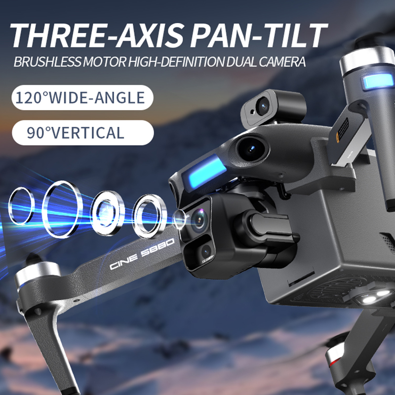 Drone Kamera Ganda 8K Baru 202 - Drone Camera Night Vision ulasan dan harga