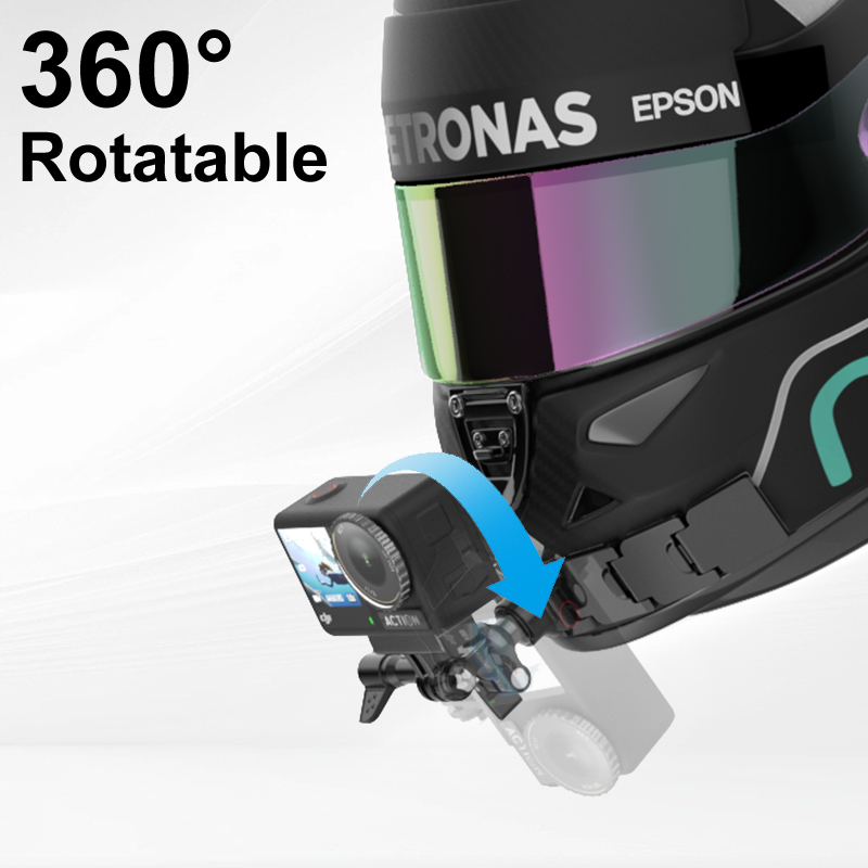 Helm sepeda motor wajah tertut - Drone Camera Action ulasan dan harga