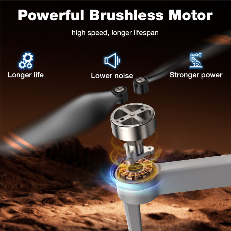 Drone Baru L017 Pro Brushless  - Drone Camera Lens ulasan dan harga