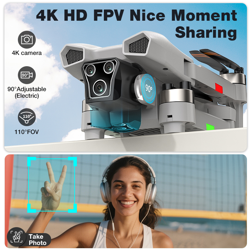 Drone Baru L017 Pro Brushless  - Drone Camera Lens ulasan dan harga