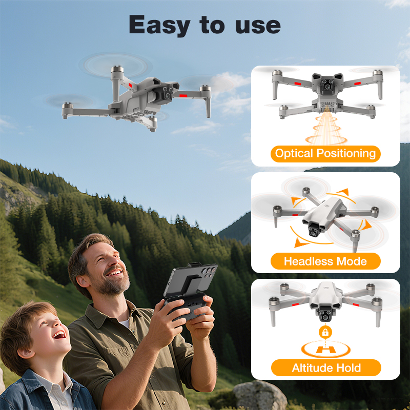 Drone Baru L017 Pro Brushless  - Drone Camera Lens ulasan dan harga