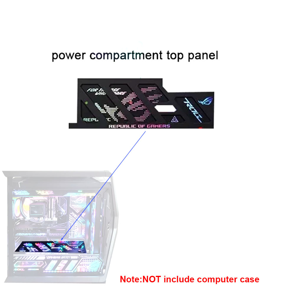 Panel Pencahayaan Sasis ARGB R - Holy Stone Drone Hs440 ulasan dan harga