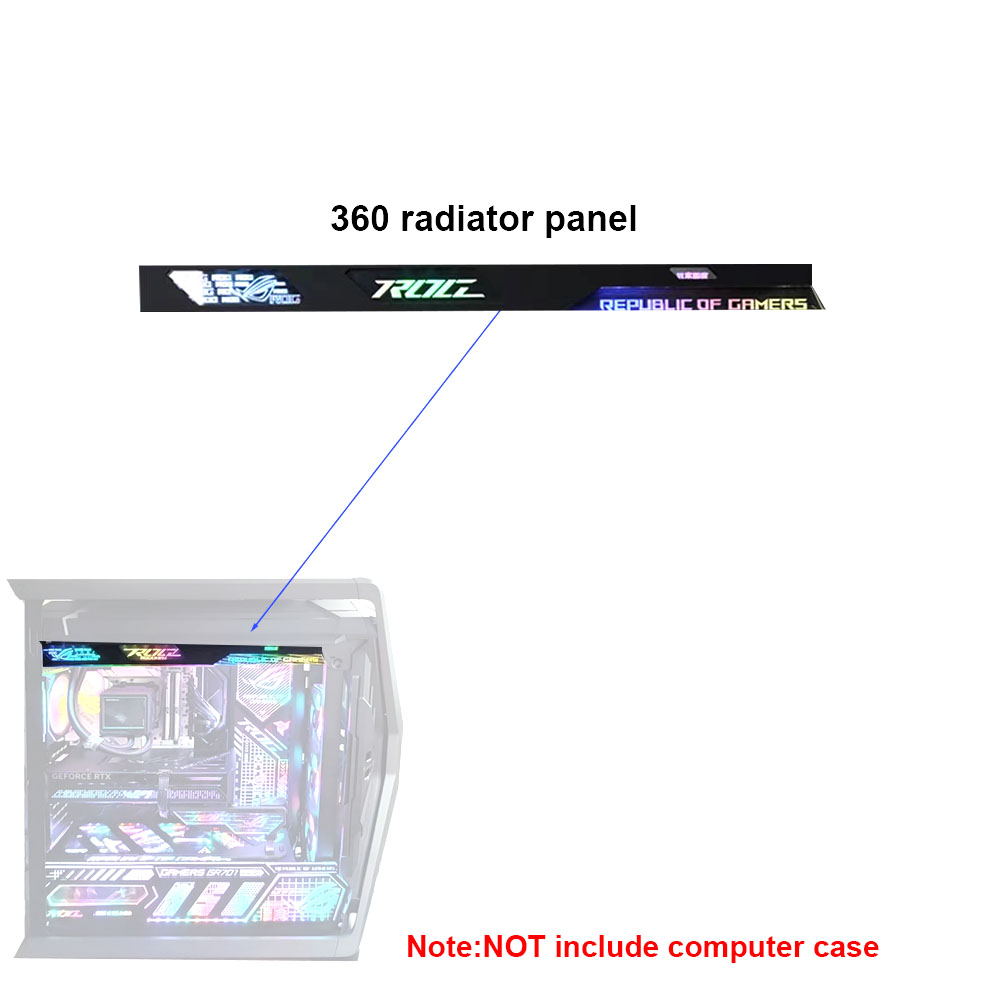 Panel Pencahayaan Sasis ARGB R - Holy Stone Drone Hs440 ulasan dan harga